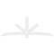 Ekena Millwork Alberta Architectural Grade PVC Gable Bracket, 108"W x 40 1/2"H x 2"D x 6"F, 9/12 Pitch GBP108X41X0206ALB00 - alternate 2